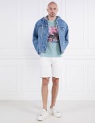 GUESS Tricou SUNSET FLOWER | Slim Fit