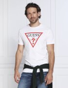 GUESS Tricou TRI LOGO | Regular Fit
