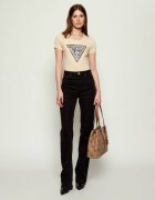 GUESS Tricou TRIANGLE PYTHON | Slim Fit
