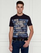 GUESS Tricou WORLD FAMOUS | Regular Fit