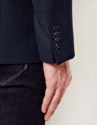 Hechter Paris Sacou | Modern fit cu adaos de lână