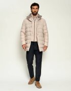 Herno Geacă de puf 2w1 | regular fit cu adaos de lână