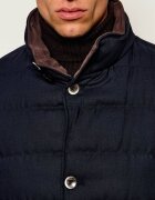 Herno Geacă de puf 2w1 | regular fit cu adaos de lână
