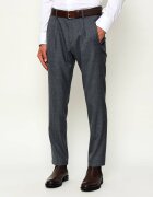 Herno Pantaloni | Tapered fit cu adaos de lână