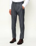 Herno Pantaloni | Tapered fit cu adaos de lână