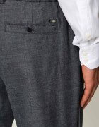 Herno Pantaloni | Tapered fit cu adaos de lână
