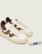 Hogan Teniși din piele H-Stripes | piele întoarsă