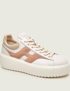 Hogan Teniși din piele H-STRIPES | piele întoarsă