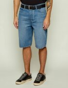 HUGO Blue De blugi pantaloni scurți Skate | Straight fit