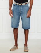HUGO Blue De blugi pantaloni scurți Skate | Straight fit