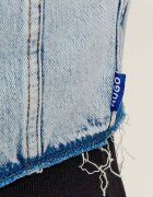 HUGO Blue De blugi vestă Garis_B | Cropped Fit