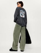HUGO Blue Hanorac Classic Crew_B_6 | Oversize fit