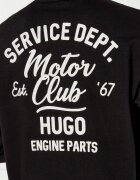 HUGO Blue Hanorac Nualo | Loose fit