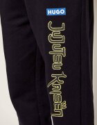HUGO Blue Pantaloni de trening Nimaytro_JJK Hugo x Jujutsu Kaisen | regular fit