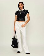 HUGO Blue Polo Doodle_B | Cropped Fit