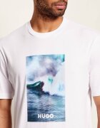 HUGO Blue Tricou Nalotrix | regular fit