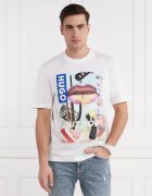 HUGO Blue Tricou Narcado | Regular Fit