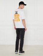 HUGO Blue Tricou Nodiwop | Loose fit