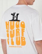 HUGO Blue Tricou Nodiwop | Loose fit