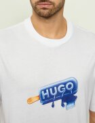 HUGO Blue Tricou Noglasy | regular fit