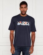 HUGO Blue Tricou Nugix | Loose fit