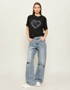 HUGO Blue Tricou Vintage | Relaxed fit
