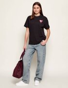 HUGO Blue Tricou Vintage_Tee_B_ | regular fit