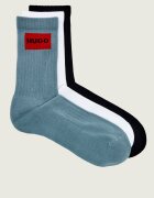 Hugo Bodywear Șosete 3-pack 3P QS RIB LABEL CC