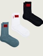 Hugo Bodywear Șosete 3-pack 3P QS RIB LABEL CC
