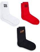 Hugo Bodywear Șosete 3-pack QS RIB HOLO CC