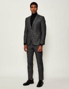 Hugo De lână costum Arti-Hesten | Extra slim fit cu adaos de mătase