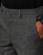 Hugo De lână costum Arti-Hesten | Extra slim fit cu adaos de mătase