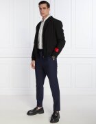 Hugo De lână pantaloni chino Howard231X | Slim Fit