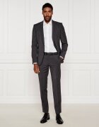 Hugo De lână pantaloni HestenM204X | Extra slim fit