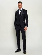 Hugo De lână vestă Vin253X-MH | Slim Fit