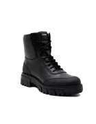 Hugo De piele botine Axel LacePaddedB-N