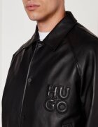 Hugo De piele geacă bomber Larston | Regular Fit