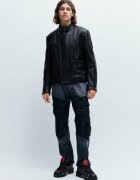 Hugo De piele geacă Lewis | Regular Fit