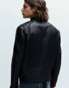 Hugo De piele geacă Lewis | Regular Fit