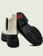 Hugo De piele ghete chelsea Kris_ChBootie_FRLT | shearling