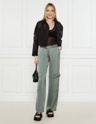 Hugo De satin pantaloni Hanira-1 | flare fit