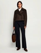 Hugo Geacă Arou-1 | Cropped Fit cu adaos de lână