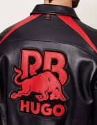 Hugo Geacă de piele bomber Lugor | x Racing Bulls | Relaxed fit
