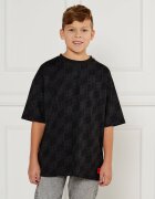 HUGO KIDS Tricou ALL OVER | Relaxed fit