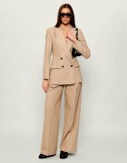 Hugo Pantaloni Henesa | Loose fit | cu adaos de in