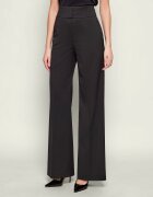 Hugo Pantaloni Himia | flare fit cu adaos de lână