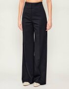 Hugo Pantaloni Himia | flare fit cu adaos de lână