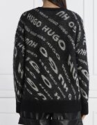 Hugo Pulover Sidimmer | Loose fit cu adaos de lână