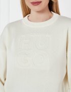 Hugo Pulover Sisminye | Loose fit cu adaos de lână