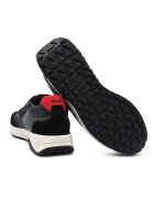 Hugo Sneakers Kane cu adaos de piele